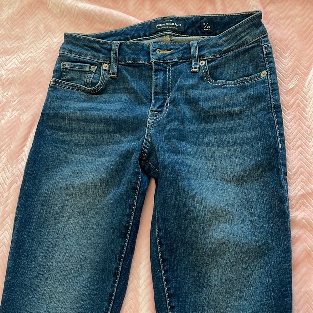 Lucky brand size 26 ankle jeans